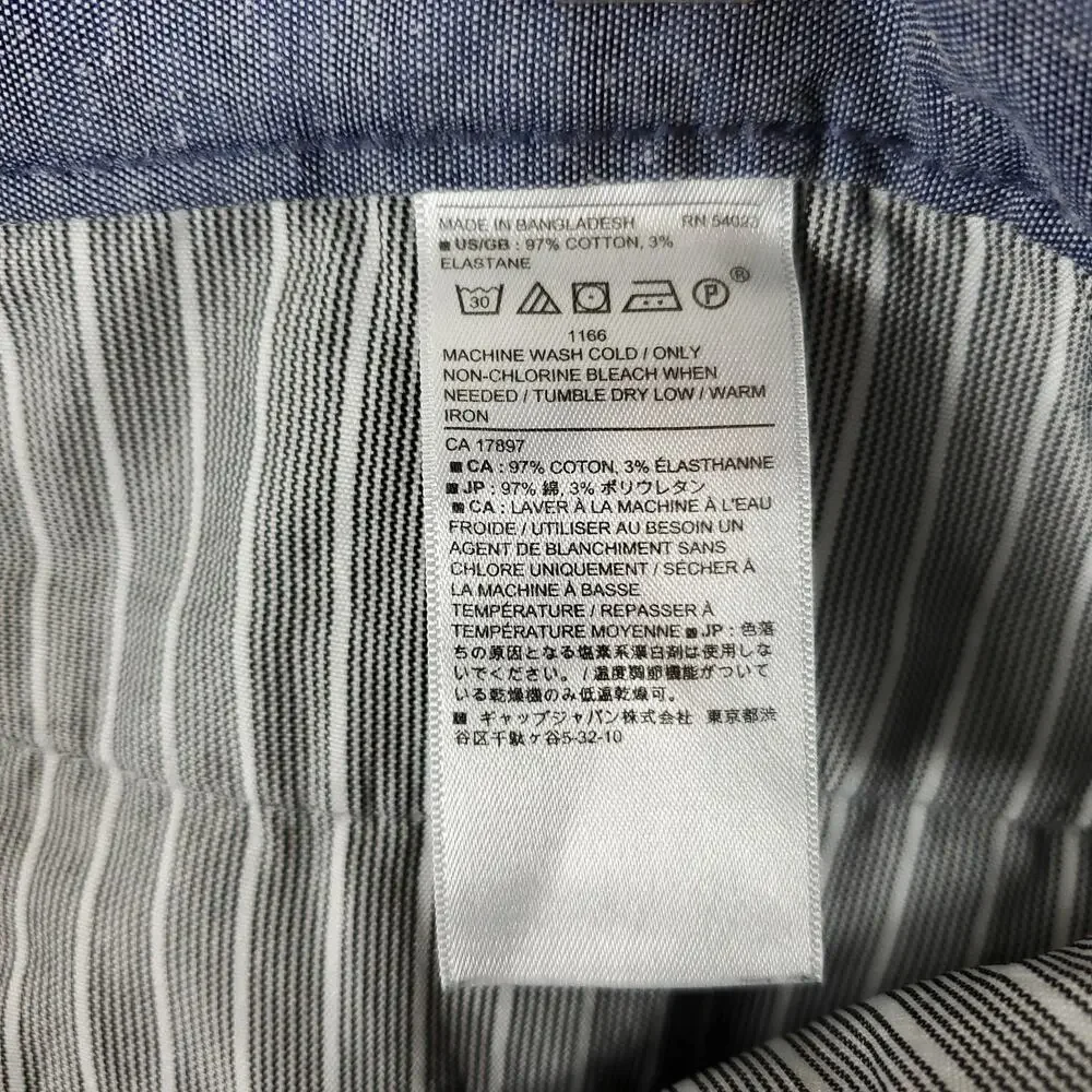 Banana Republic Emerson Straight Fit Shorts Size 32